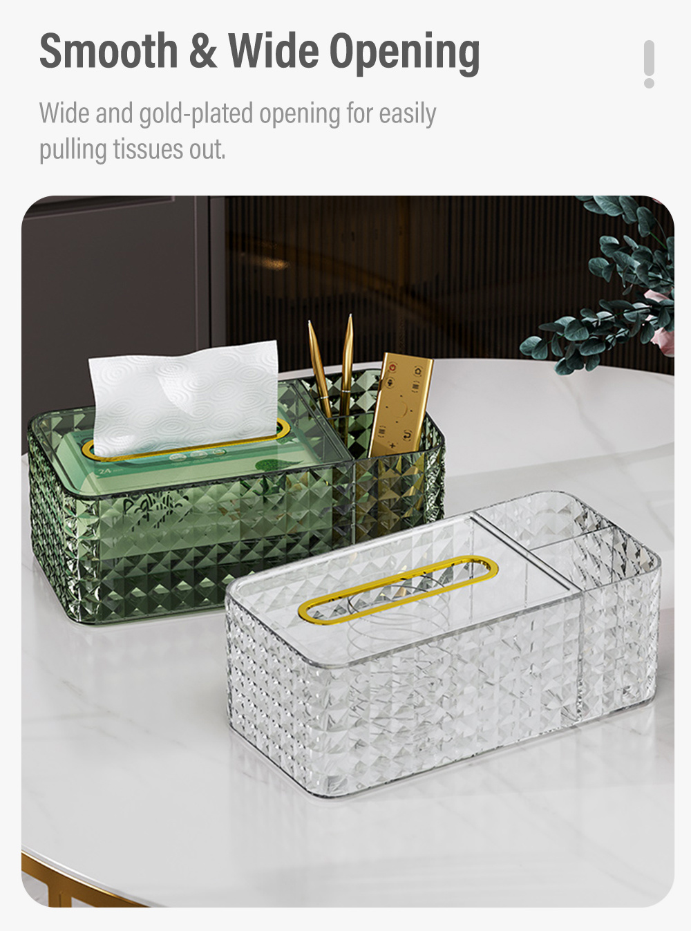 Diamond Texture Tissue Organizer-3